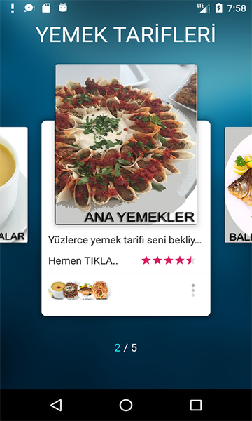 Çorba Ana Yemek Balık Tarifler - عکس برنامه موبایلی اندروید