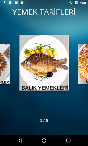 Çorba Ana Yemek Balık Tarifler - Image screenshot of android app