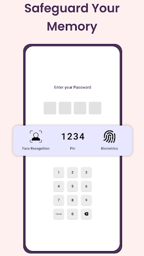Daynote | Diary with Lock - عکس برنامه موبایلی اندروید