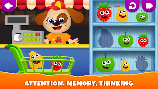 Funny Food Academy! Kids game! - Image screenshot of android app