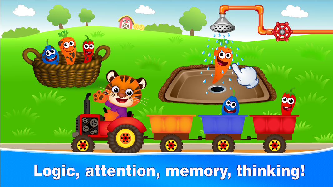 Educational games for toddlers - Gameplay image of android game