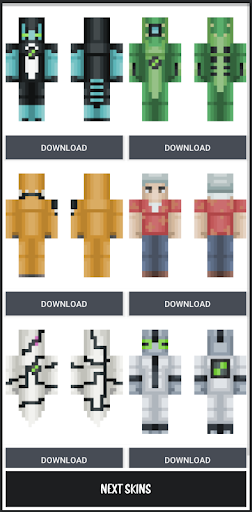 Ben Alien 10 Skins for MCPE - Image screenshot of android app