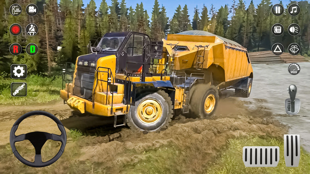 Offroad Mud Truck 4x4 Driving - عکس بازی موبایلی اندروید