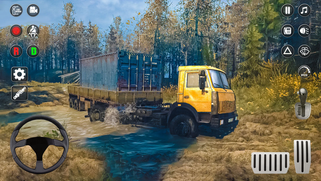 Offroad Mud Truck 4x4 Driving - عکس بازی موبایلی اندروید