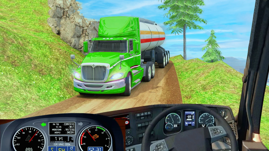 Oil Tanker - Truck Simulator - Gameplay image of android game