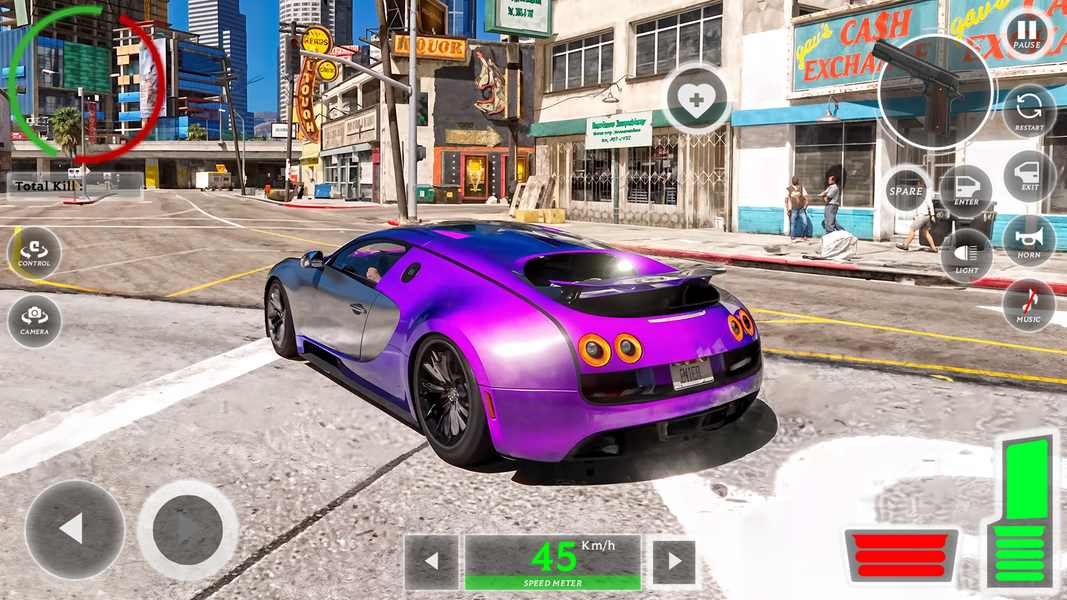 Street Gangster Simulator ۲۰۲۵ - عکس بازی موبایلی اندروید