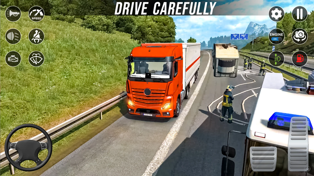 Ultimate Truck Simulator Drive - Gameplay image of android game