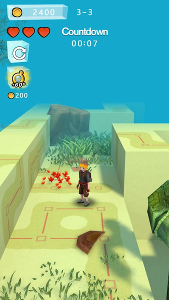 Temple Labyrinth - Gameplay image of android game