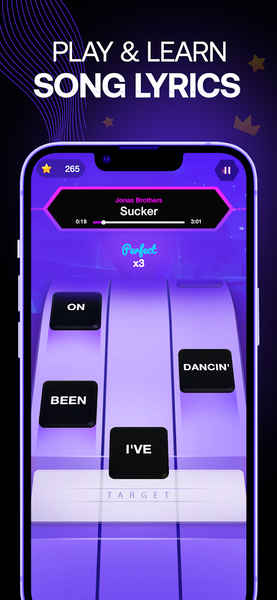 Lyrics Star・Song Lyrics Tiles - Gameplay image of android game