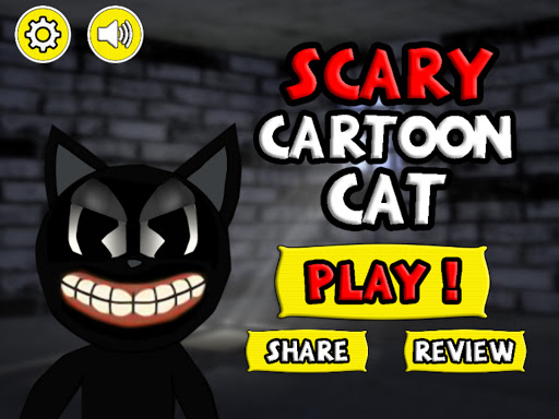 scary cartoon cats