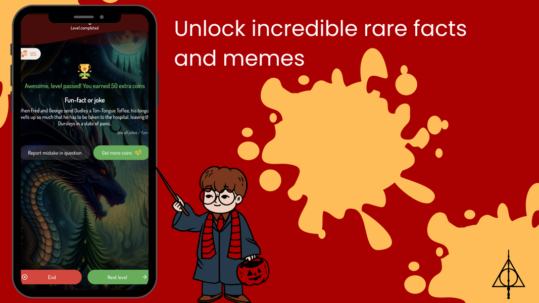 Harry Quiz: Test for magic fan - عکس بازی موبایلی اندروید