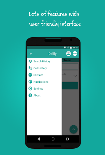 Dalily - Caller ID - عکس برنامه موبایلی اندروید