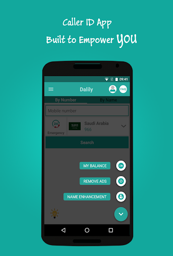 Dalily - Caller ID - عکس برنامه موبایلی اندروید
