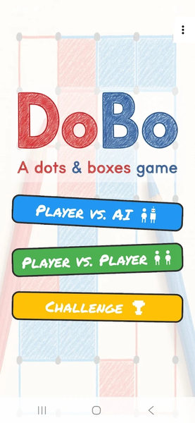 DoBo - Dots & Boxes Game - Gameplay image of android game