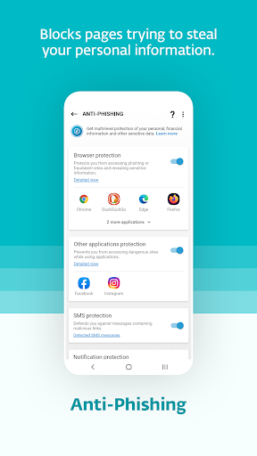 ESET Mobile Security Antivirus - Image screenshot of android app