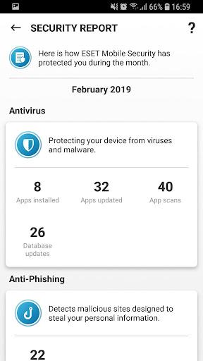 ESET Mobile Security Orange - عکس برنامه موبایلی اندروید