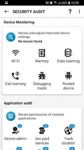ESET Mobile Security Orange - عکس برنامه موبایلی اندروید