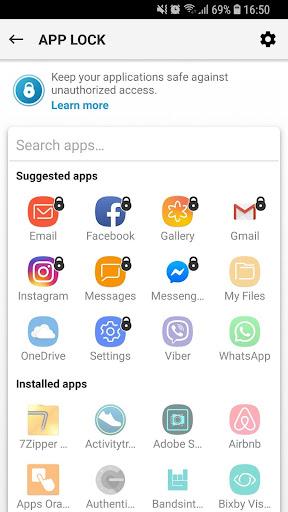 ESET Mobile Security Orange - عکس برنامه موبایلی اندروید