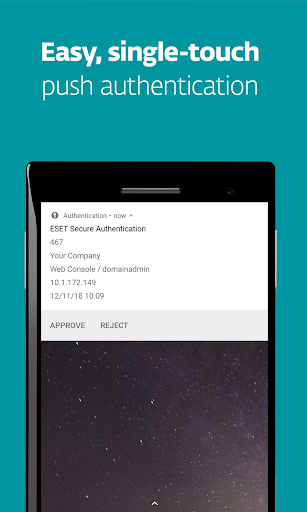ESET Secure Authentication - Image screenshot of android app