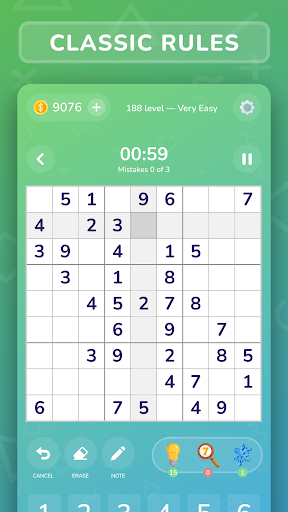 Sudoku Boost: Classic Games - Image screenshot of android app