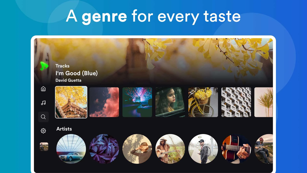 eSound: MP3 Music Player App - Image screenshot of android app