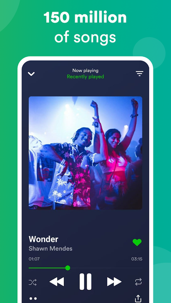 eSound: MP3 Music Player App - عکس برنامه موبایلی اندروید