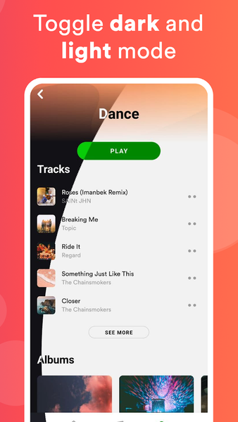 eSound: MP3 Music Player App - Image screenshot of android app
