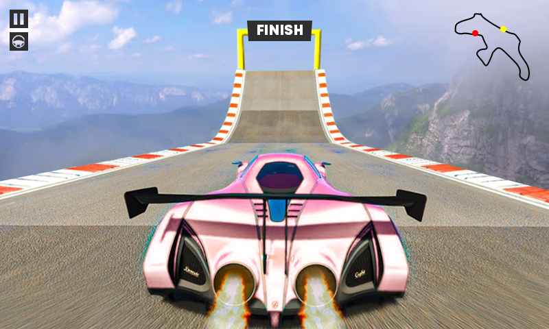 Ramp Car Stunt Mega Racing - عکس بازی موبایلی اندروید