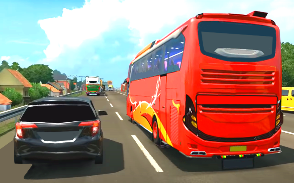 Ultimate Coach Bus Simulator D - Gameplay image of android game