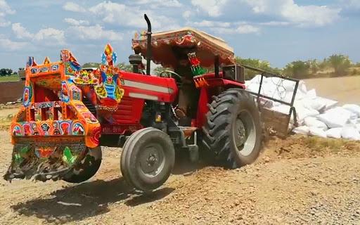 Farming Tractor Driving Game - Image screenshot of android app