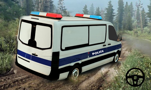 Police Car Driving Simulator Real Van Driver - عکس بازی موبایلی اندروید