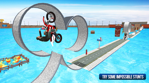 Bike Stunt Racing Game - Image screenshot of android app