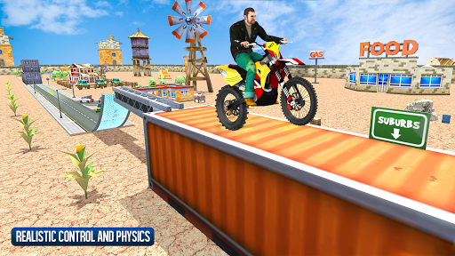Bike Stunt Racing Game - Image screenshot of android app