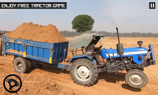 Tractor Trolley Cargo Farming - عکس بازی موبایلی اندروید