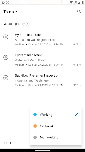 ArcGIS Workforce - Image screenshot of android app