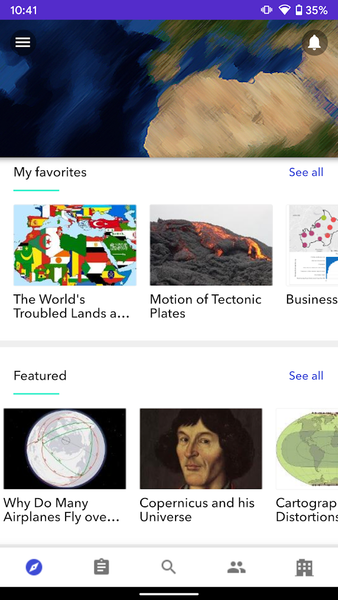 ArcGIS Companion - Image screenshot of android app