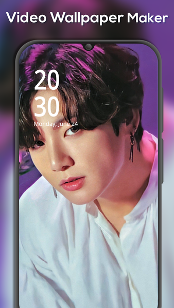 BTS Live Wallpaper HD, ۴K - عکس برنامه موبایلی اندروید