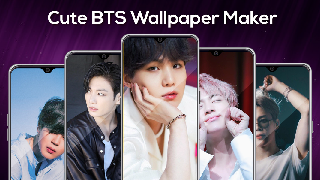BTS Live Wallpaper HD, ۴K - عکس برنامه موبایلی اندروید