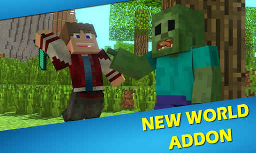 New world mod for MCPE - Image screenshot of android app