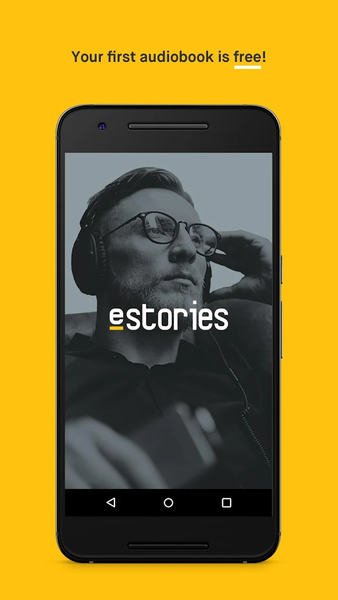 Audiobooks by eStories - Image screenshot of android app