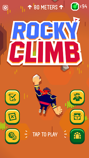 Rocky Climb - Gameplay image of android game