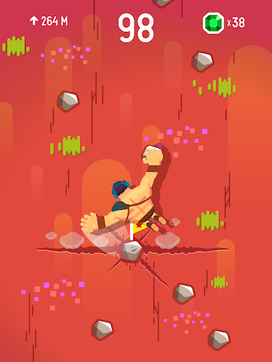 Rocky Climb - Gameplay image of android game