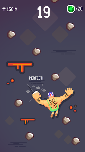 Rocky Climb - Gameplay image of android game