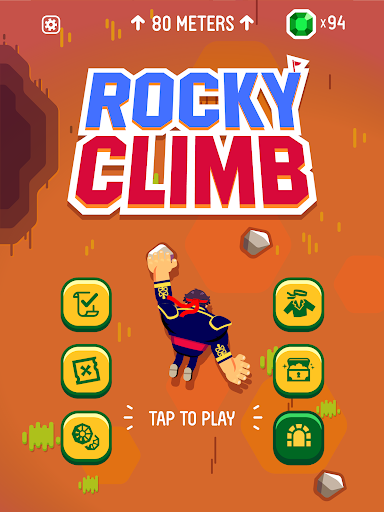 Rocky Climb - Gameplay image of android game