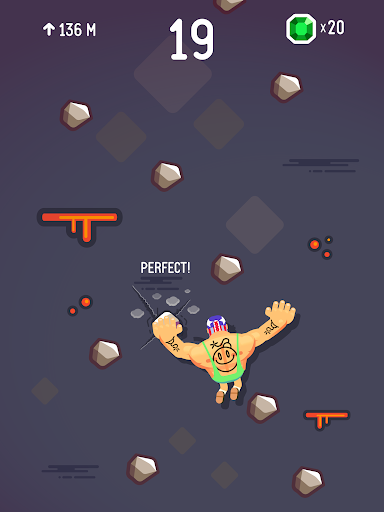 Rocky Climb - Gameplay image of android game