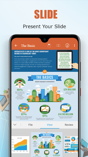 Office Document - Word Office, Word Docx MS File - عکس برنامه موبایلی اندروید
