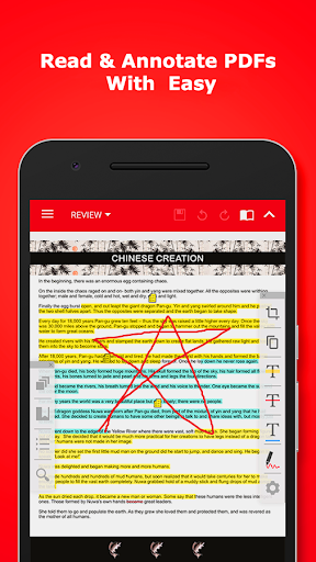 PDF 读者 加 - عکس برنامه موبایلی اندروید