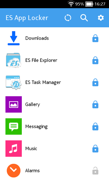 ES App Locker - Image screenshot of android app