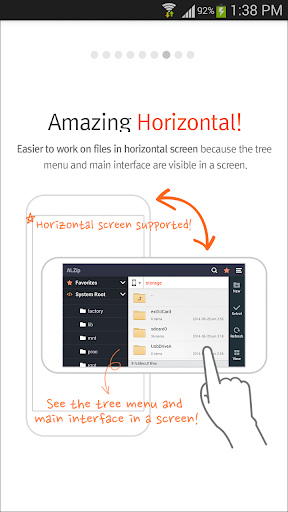 ALZip – File Manager & Unzip - عکس برنامه موبایلی اندروید