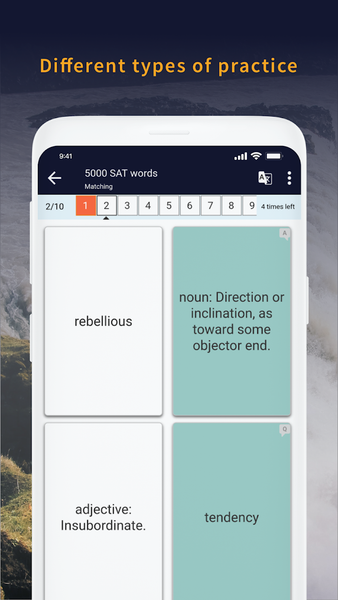 SAT® Test Pro ۲۰۲۰ - عکس برنامه موبایلی اندروید